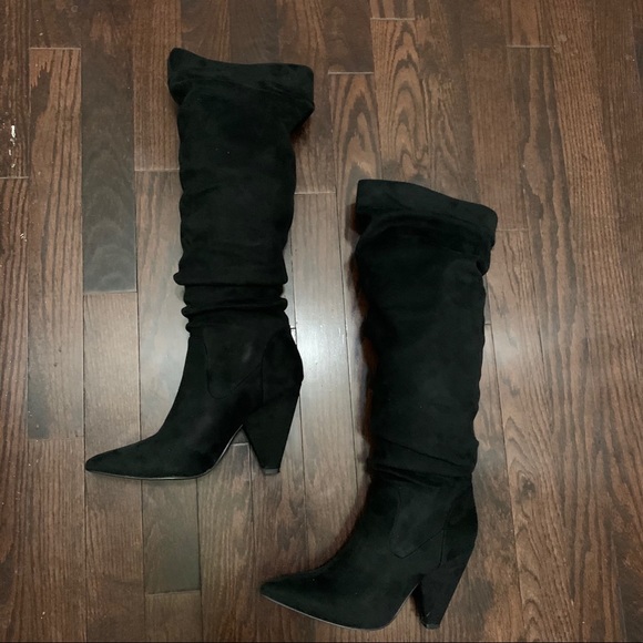 Forever21 faux suede Slouchy Boot - Picture 10 of 14